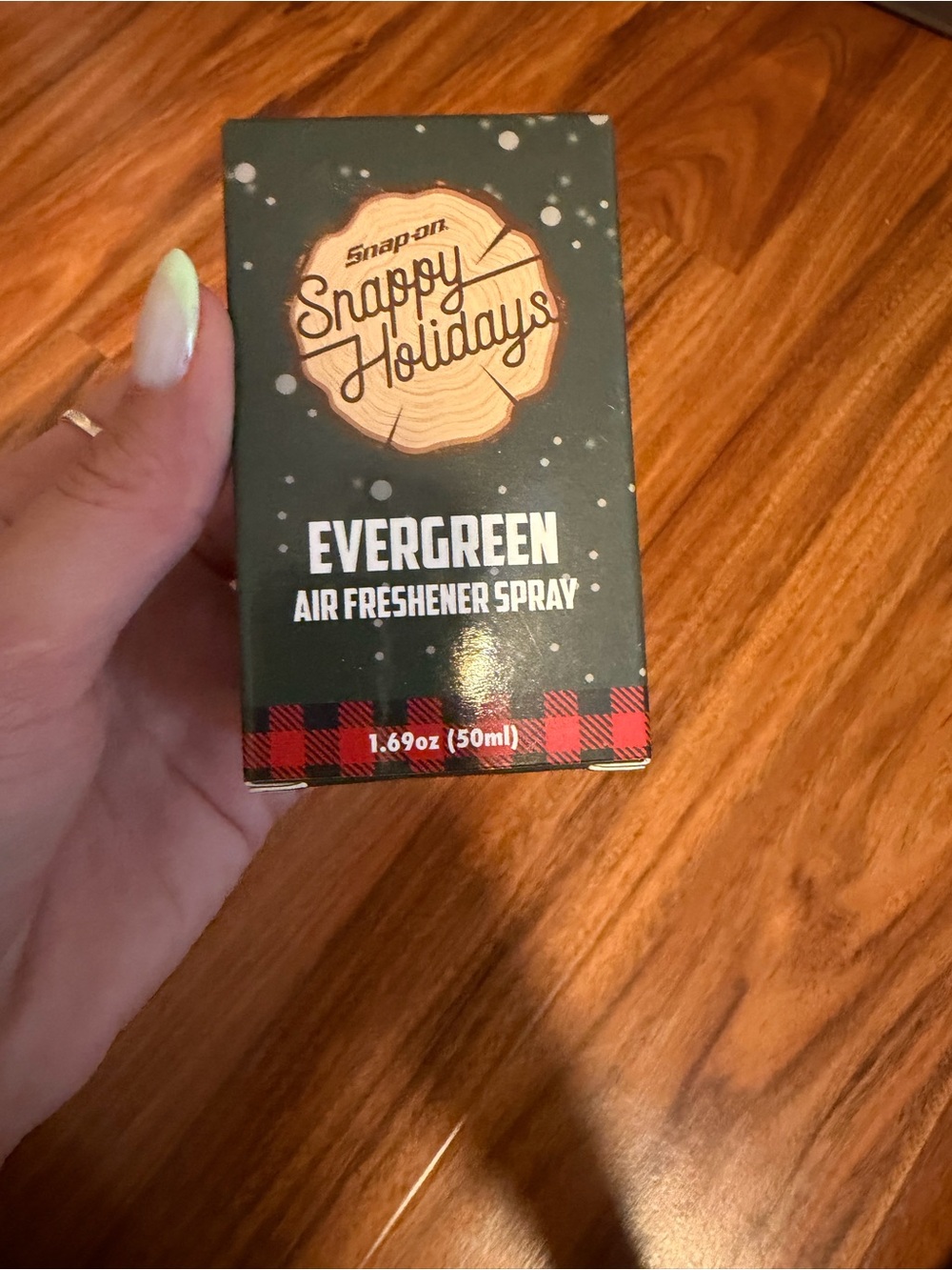 Snap-on Evergreen Air Freshener Spray - Green